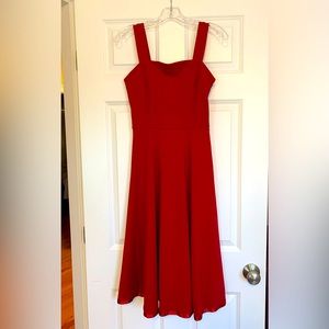 Chicwish red sleeveless dress - size small